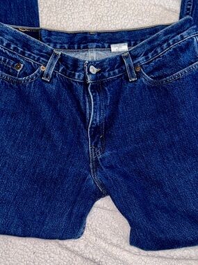 Levi’s 514 Super Low Rise Flare Jeans Y2K Dark Wash 13 Jr